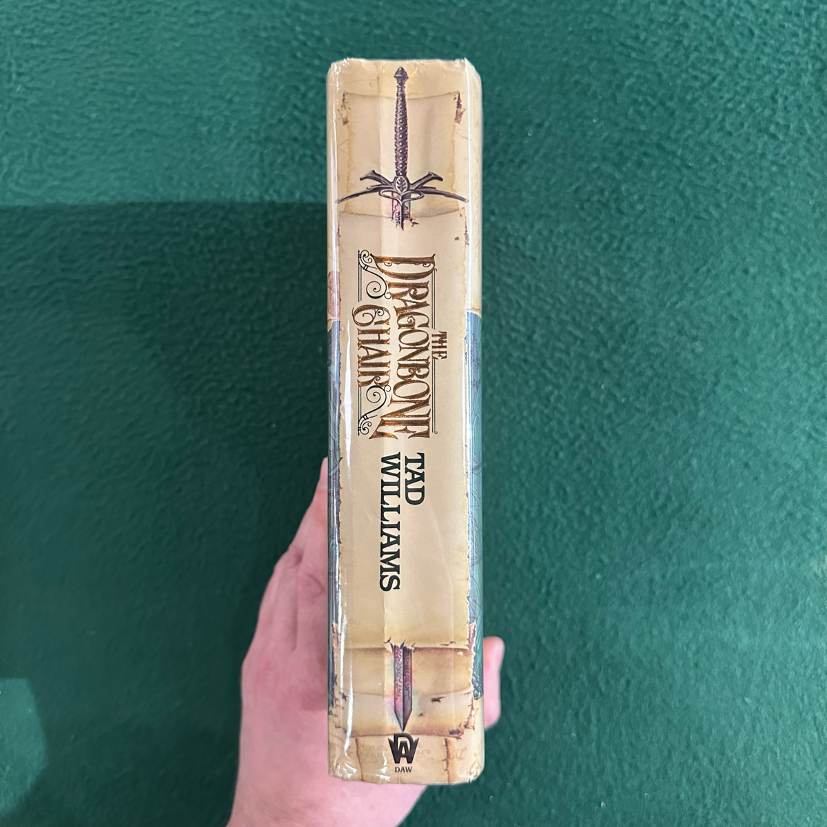 Vintage Fantasy Hardback: Tad Williams - The Dragonbone Chair FIRST EDITION