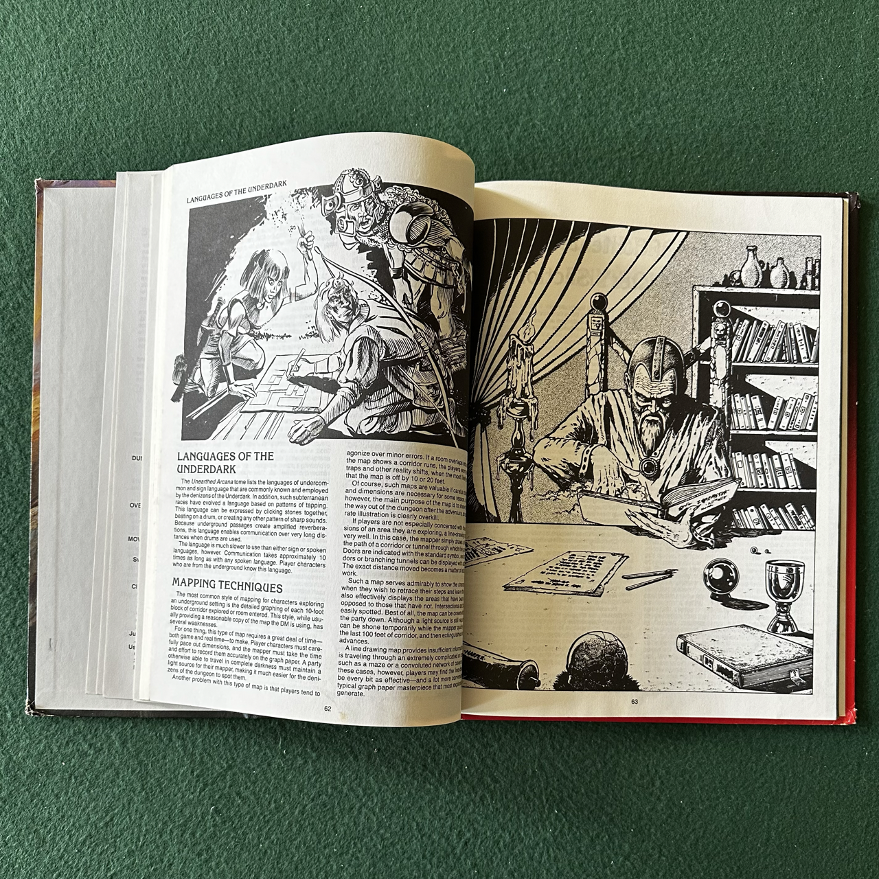 Vintage Advanced Dungeons & Dragons Accessory: Dungeoneer's Survival Guide