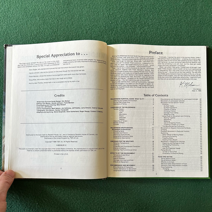 Vintage Advanced Dungeons & Dragons Accessory: Wilderness Survival Guide