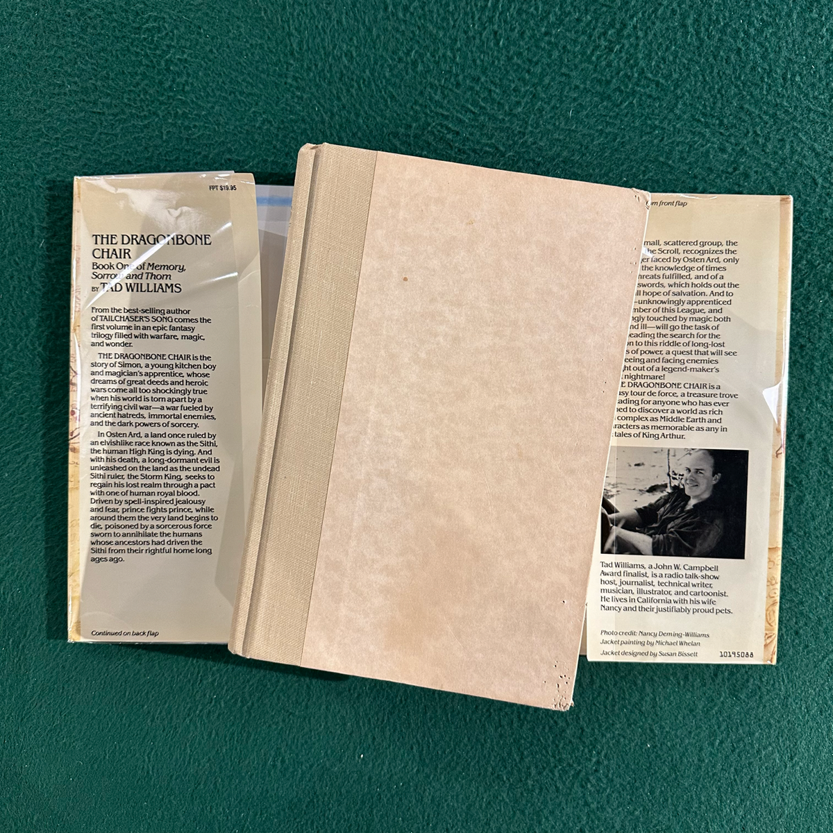 Vintage Fantasy Hardback: Tad Williams - The Dragonbone Chair FIRST EDITION