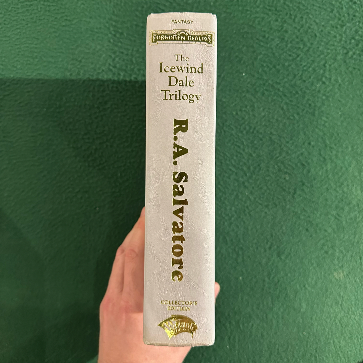 Vintage Fantasy Hardback: R A Salvatore - The Icewind Dale Trilogy Omnibus SIGNED FIRST PRINTING
