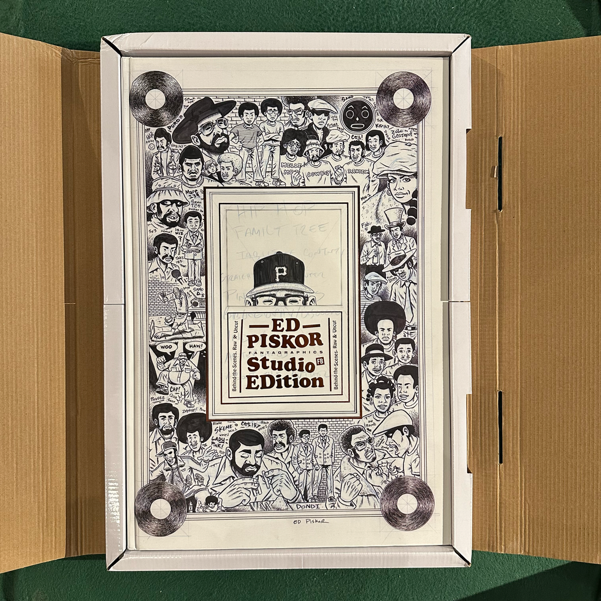 Art Hardback: Ed Piskor - Fantagraphics Studio Edition FIRST PRINTING