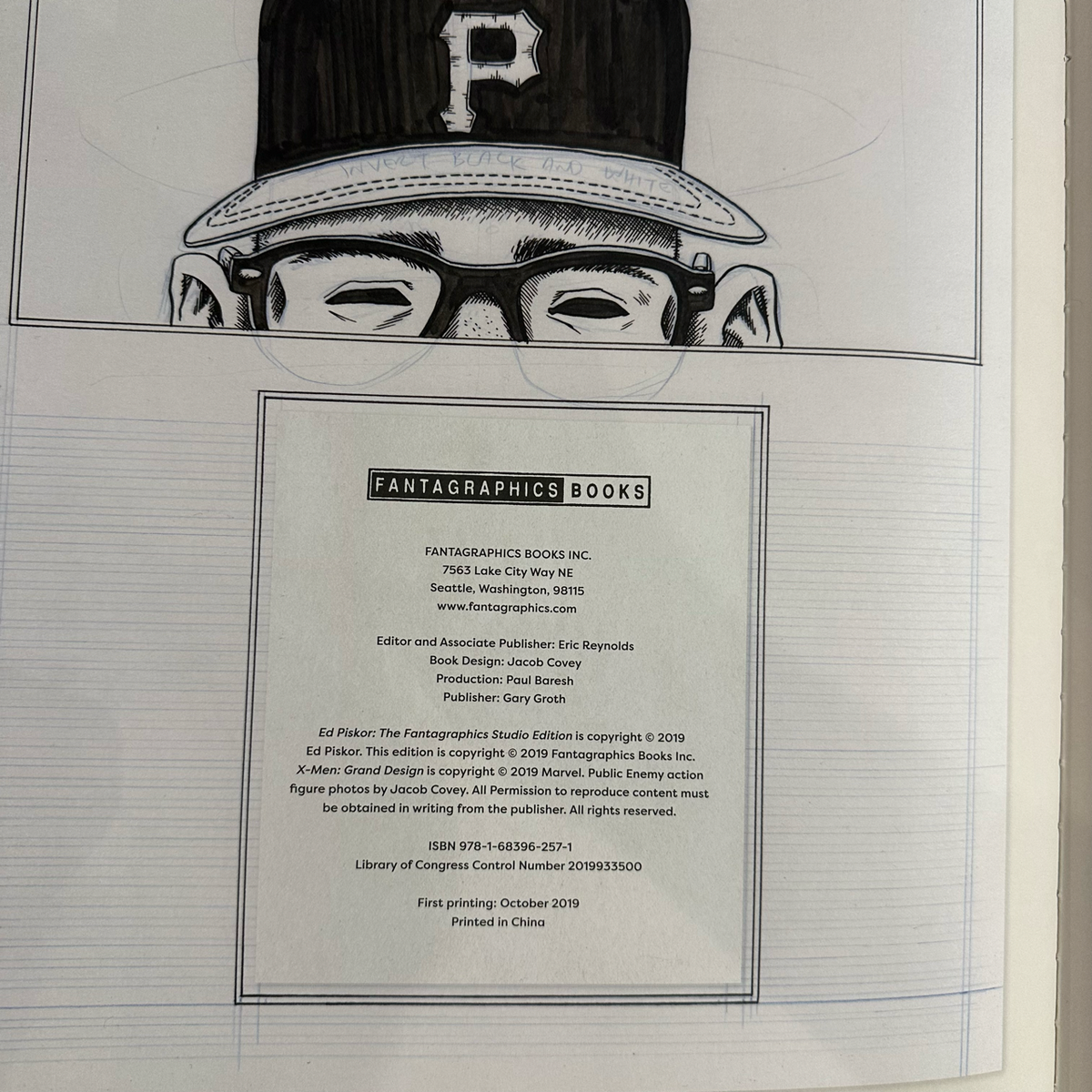 Art Hardback: Ed Piskor - Fantagraphics Studio Edition FIRST PRINTING