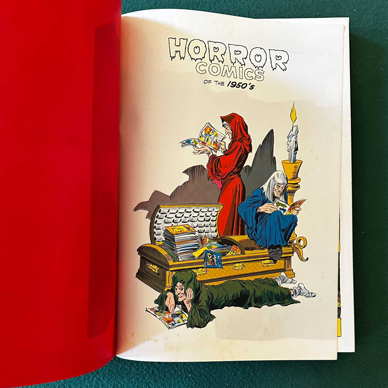 Vintage Graphic Novel Hardback: Horror Comics of the 1950's