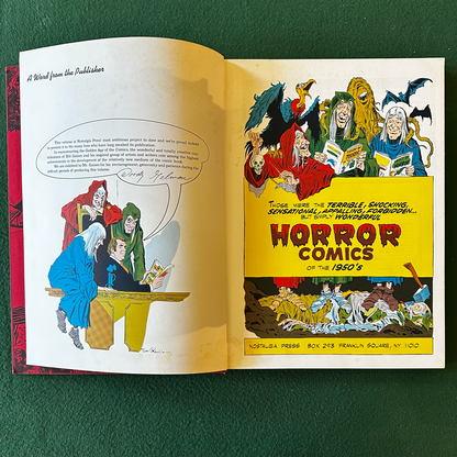 Vintage Graphic Novel Hardback: Horror Comics of the 1950's