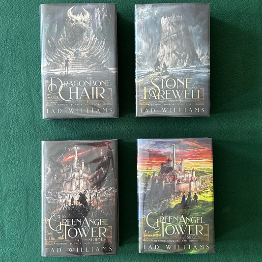 Fantasy Hardback: Tad Williams - Memory, Sorrow and Thorn, 4 Vol Broken Binding First Reprints