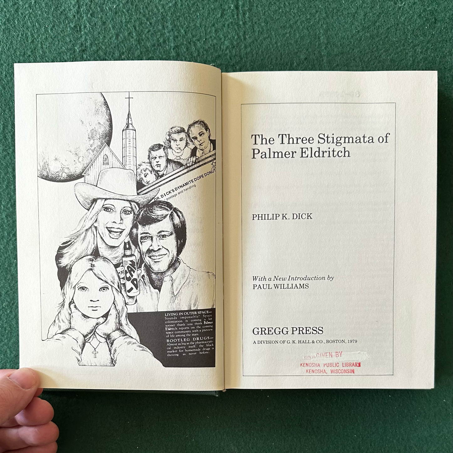 Vintage Sci-Fi Hardback: Philip K Dick - The Three Stigmata of Palmer Eldritch FIRST PRINTING