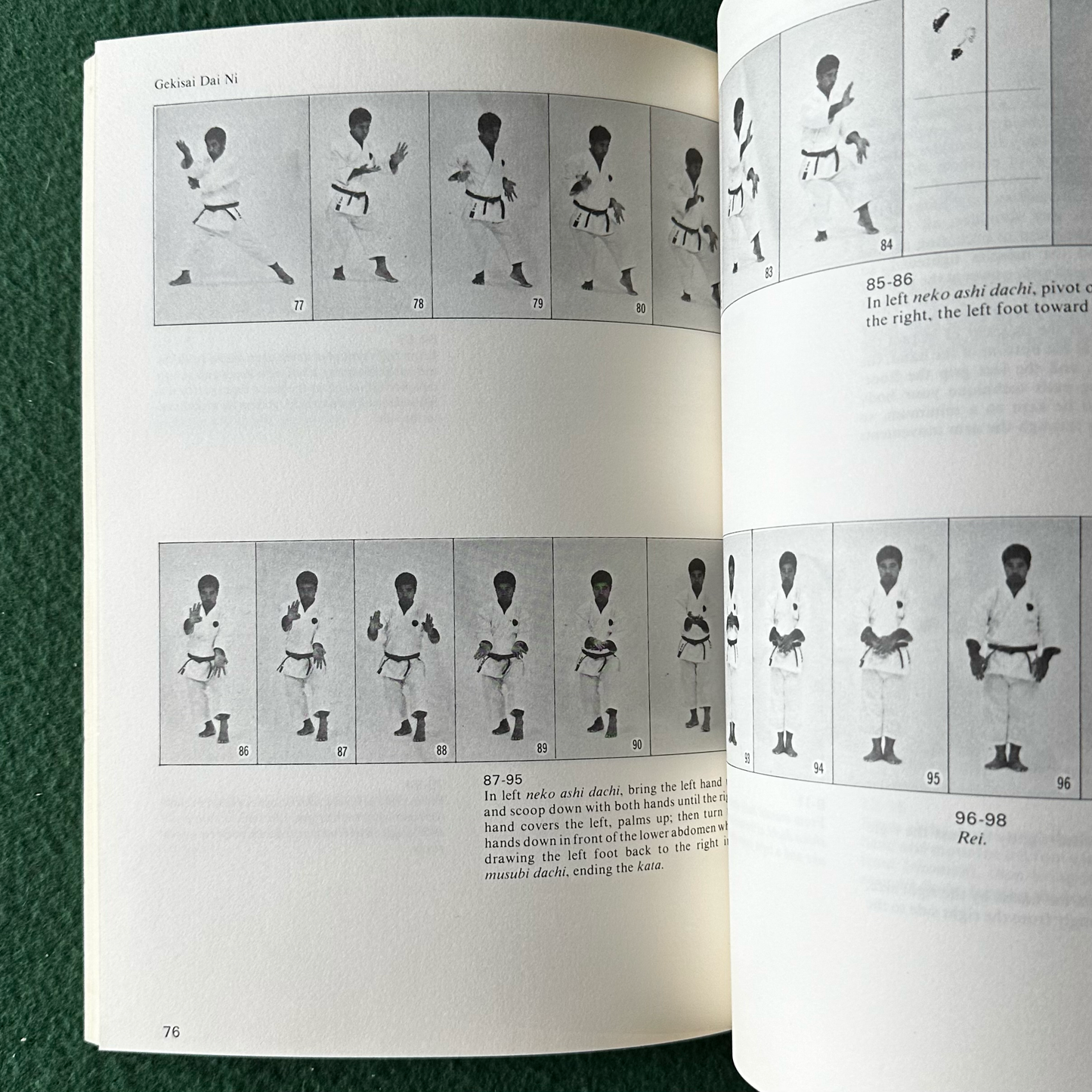 Vintage Non-Fiction Paperbacks: Morio Higaonna - Traditional Karatedo Okinawan Goju-Ryu, Books 1-4 FIRST PRINTS