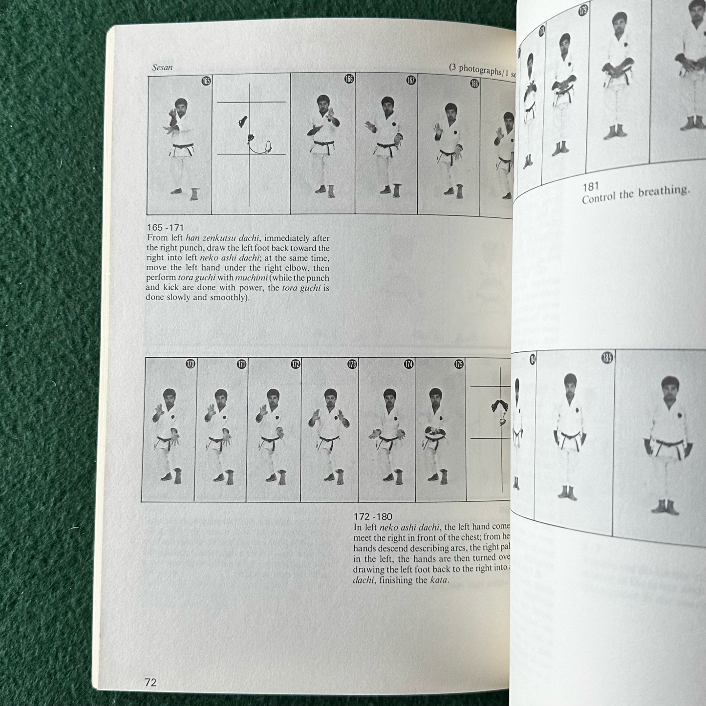 Vintage Non-Fiction Paperbacks: Morio Higaonna - Traditional Karatedo Okinawan Goju-Ryu, Books 1-4 FIRST PRINTS
