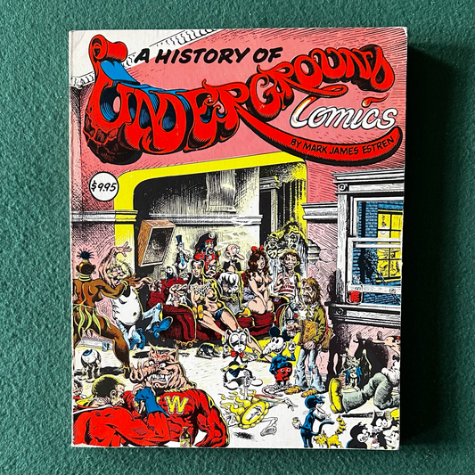 Vintage Non-Fiction Paperback: Mark James Estren - A History of Underground Comics
