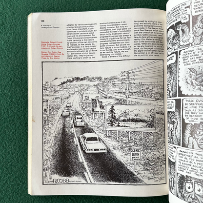 Vintage Non-Fiction Paperback: Mark James Estren - A History of Underground Comics