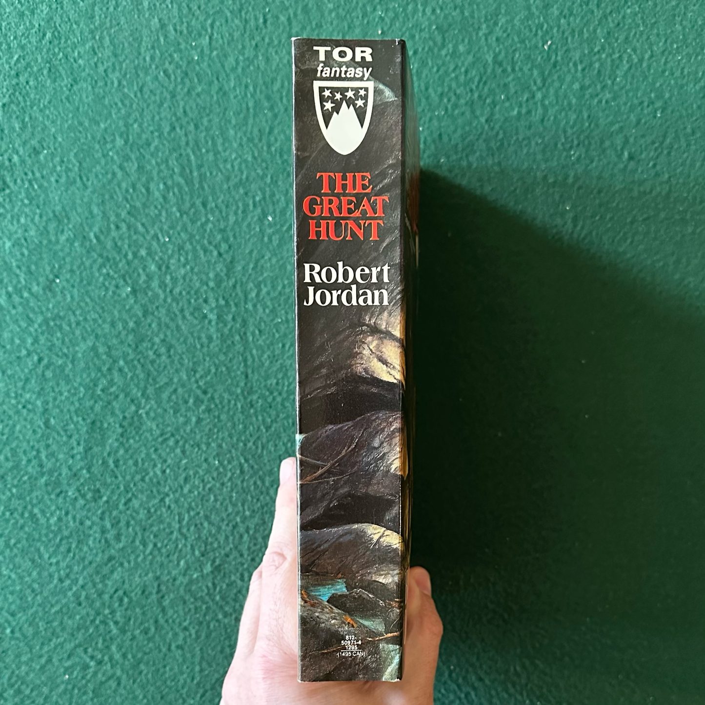 Vintage Fantasy Paperback: Robert Jordan - The Great Hunt FIRST PRINT