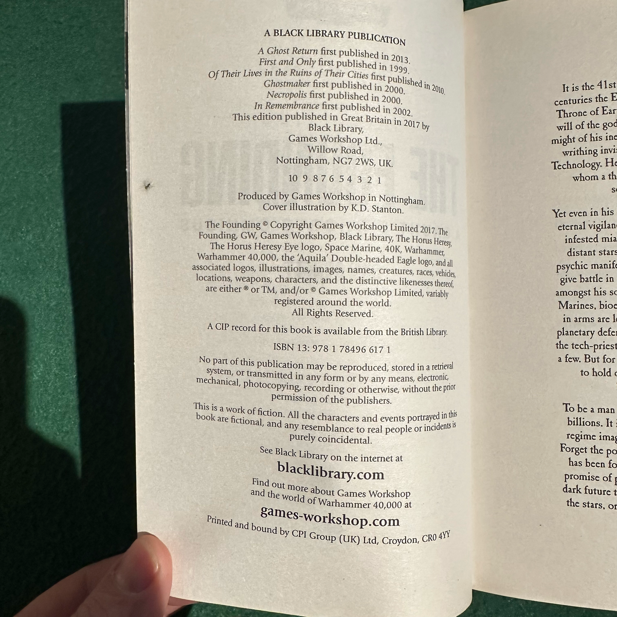 Sci-Fi Paperback: Dan Abnett - Warhammer 40k, The Founding: A Gaunt's Ghosts Omnibus FIRST PRINTING