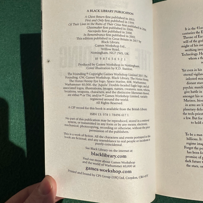 Sci-Fi Paperback: Dan Abnett - Warhammer 40k, The Founding: A Gaunt's Ghosts Omnibus FIRST PRINTING