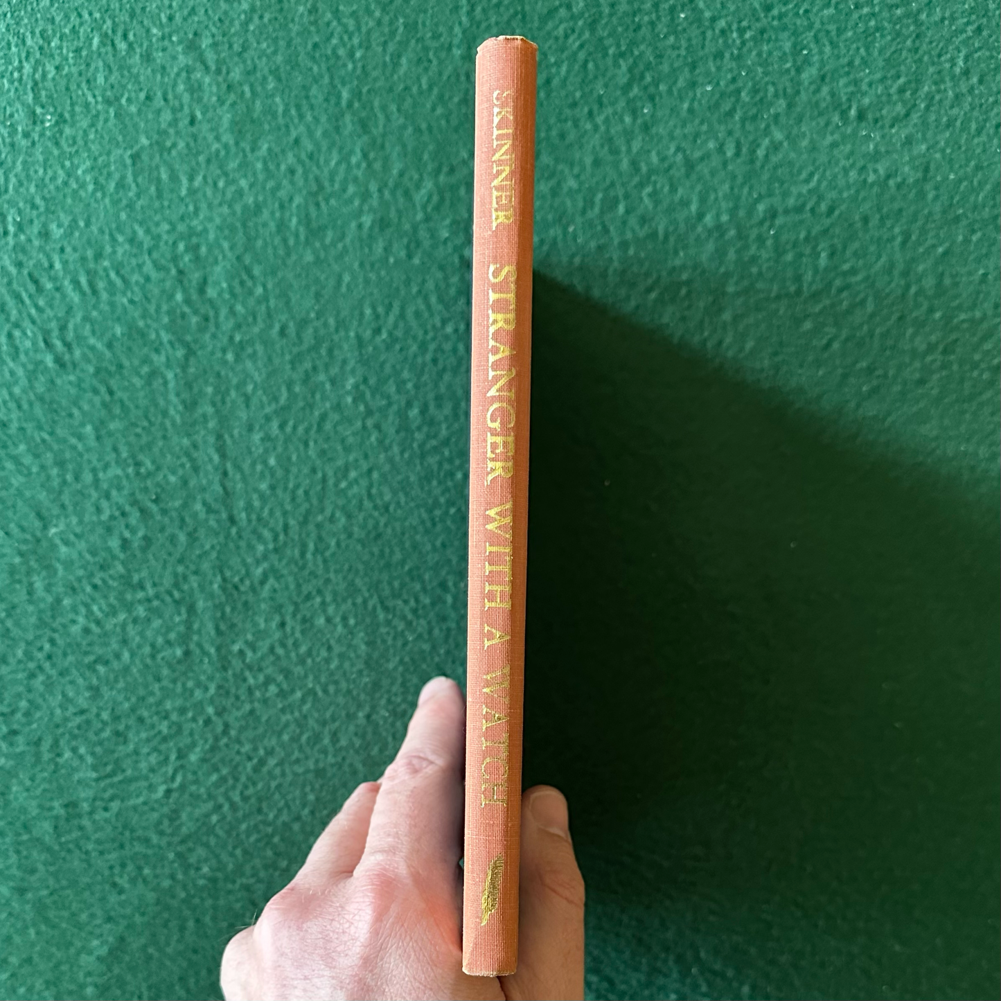 Vintage Poetry Hardback: Knute Skinner - Stranger with a Watch SIGNED FIRST EDITION