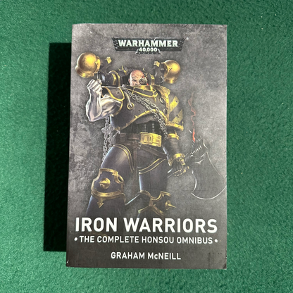 Sci-Fi Paperback: Graham McNeill - Warhammer 40k, Iron Warriors - The Complete Honsou Omnibus FIRST PRINTING