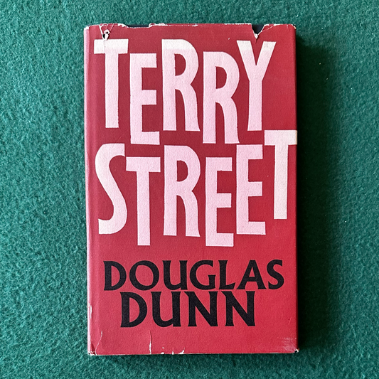 Vintage Poetry Hardback: Douglas Dunn - Terry Street FIRST EDITION