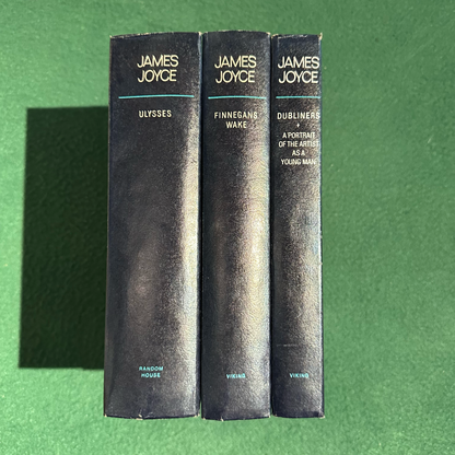 Vintage Fiction Hardbacks: James Joyce - Ulysses, Finnegans Wake, Dubliners, A Portrait of the Artist as a Young Man BCEs