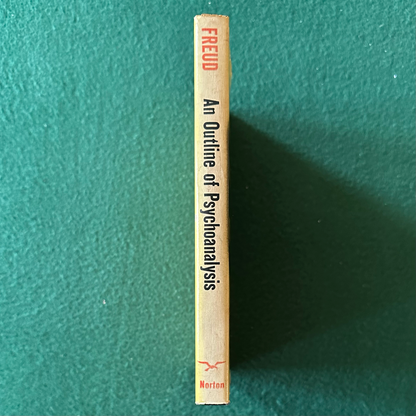 Vintage Non-Fiction Paperback: Sigmund Freud - An Outline of Psychoanalysis FIRST EDITION