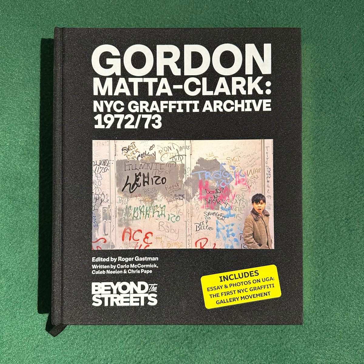 Art Hardback: Gordon Matta-Clark: NYC Graffiti Archive 1972/73 LIMITED FIRST EDITION