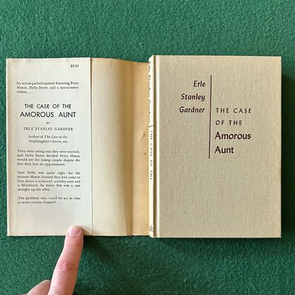 Vintage Fiction Hardback: Erle Stanley Gardner - Perry Mason in The Case of the Amorous Aunt 1963
