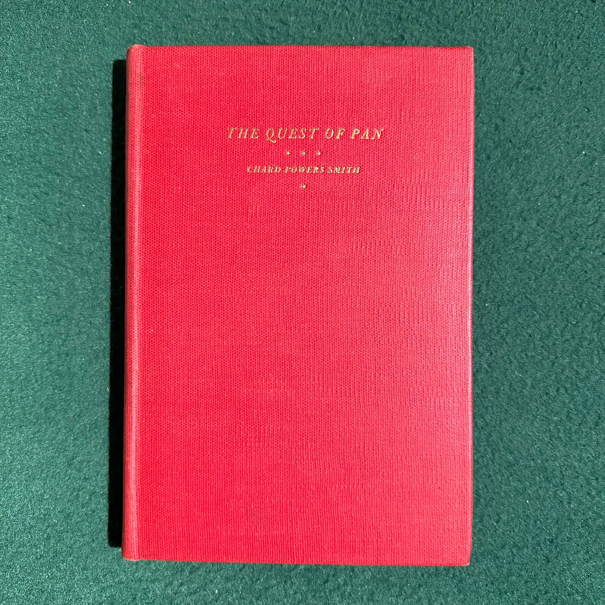 Vintage Fiction Hardback: Chard Powers Smith - The Quest for Pan FIRST EDITION