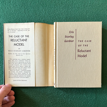 Vintage Fiction Hardback: Erle Stanley Gardner - Perry Mason in The Case of the Reluctant Model 1962