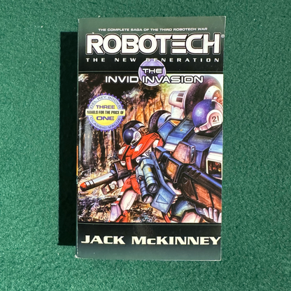 Sci-Fi Paperback: Jack McKinney - Robotech, The New Generation: The Invid Invasion FIRST PRINTING