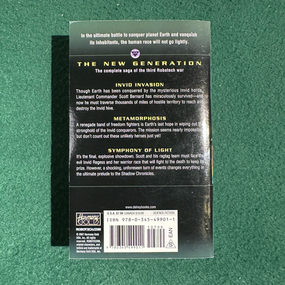 Sci-Fi Paperback: Jack McKinney - Robotech, The New Generation: The Invid Invasion FIRST PRINTING
