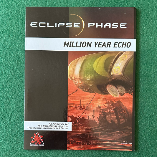 TTRPG Paperback: Eclipse Phase - Million Year Echo FIRST PRINT