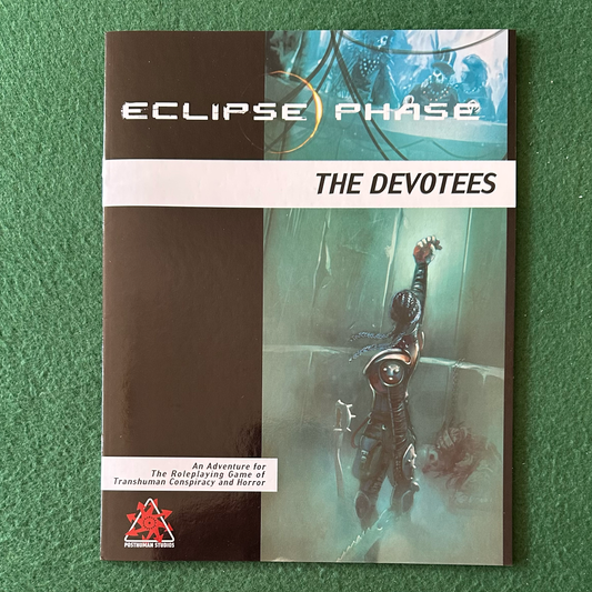 TTRPG Paperback: Eclipse Phase - The Devotees FIRST PRINTING
