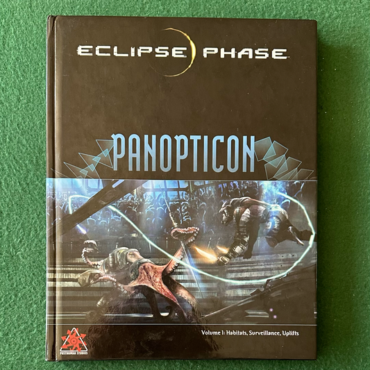 TTRPG Hardback: Eclipse Phase - Panopticon FIRST PRINTING