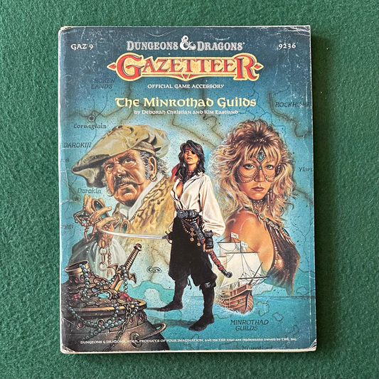 Vintage Dungeons & Dragons Accessory: Gazetteer - The Minrothad Guilds