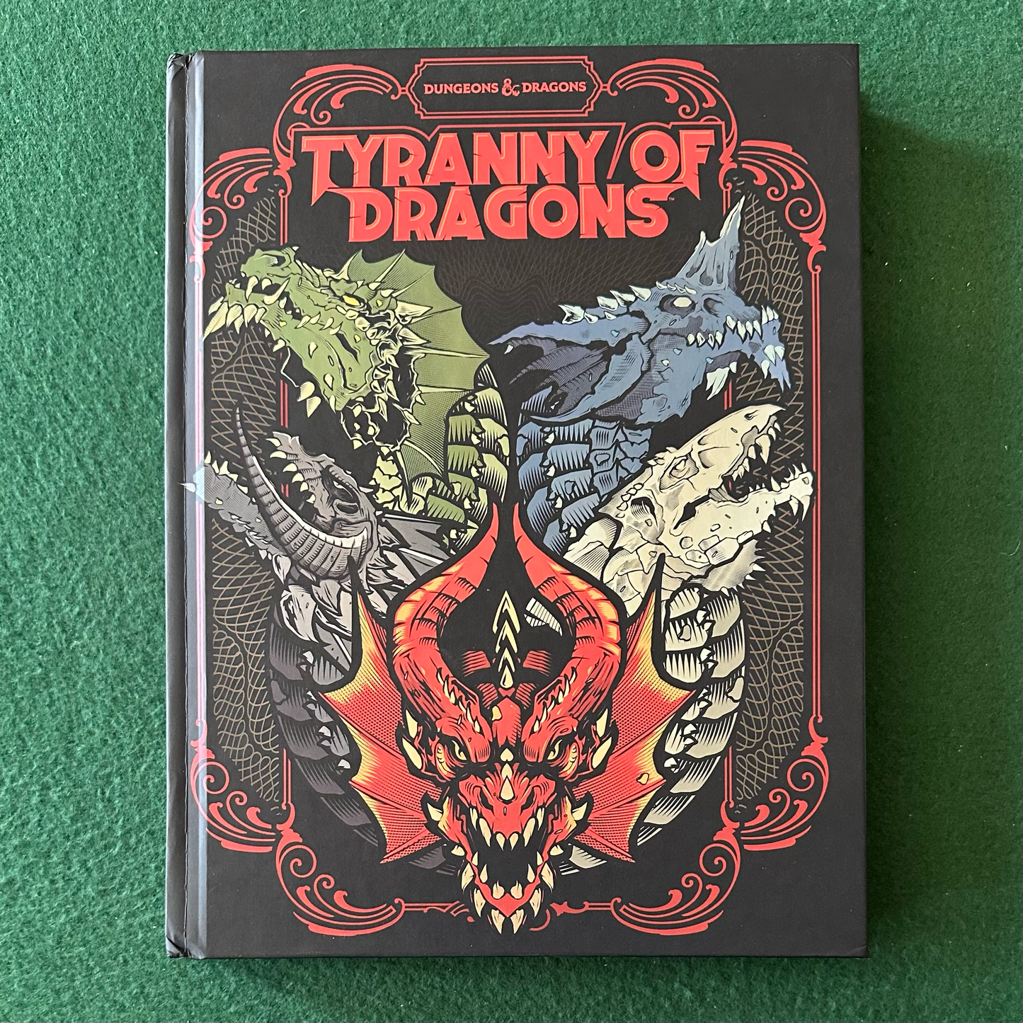 Dungeons & Dragons 5e Hardback: Tyranny of Dragons, Alternate Cover FIRST PRINT