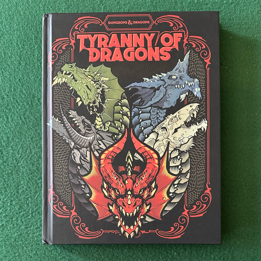 Dungeons & Dragons 5e Hardback: Tyranny of Dragons, Alternate Cover FIRST PRINT