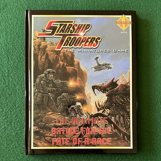 TTRPG Hardback: Starship Troopers Miniatures Game - The Ultimate Battle for the Fate of a Race