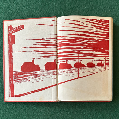 Vintage Fiction Hardback: John Keats - The Crack in the Picture Window FIFTH PRINTING