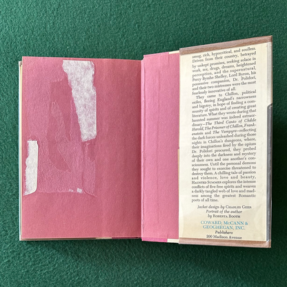 Vintage Horror Hardback: Anne Edwards - Haunted Summer EX-LIBRARY FIRST EDITION