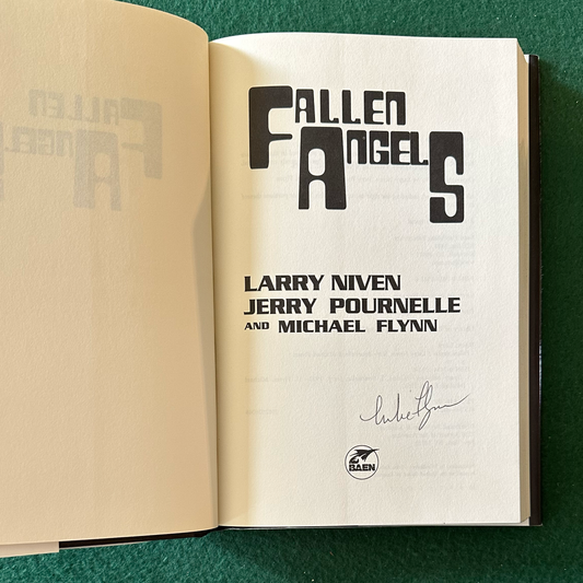Sci-Fi Hardback: Larry Niven, Jerry Pournelle and Michael Flynn - Fallen Angels SIGNED FIRST EDITION