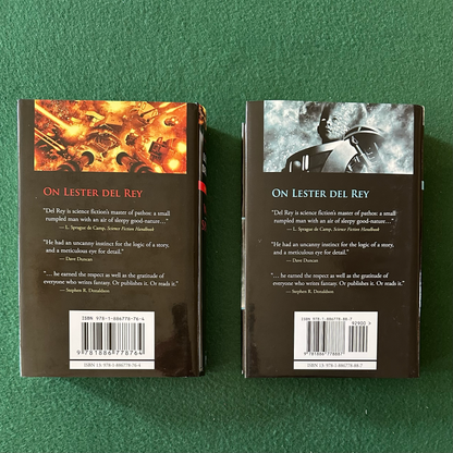Sci-Fi Hardbacks: Selected Short Stories of Lester Del Rey, Vol I & II FIRST EDITIONS