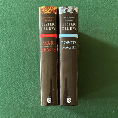 Sci-Fi Hardbacks: Selected Short Stories of Lester Del Rey, Vol I & II FIRST EDITIONS