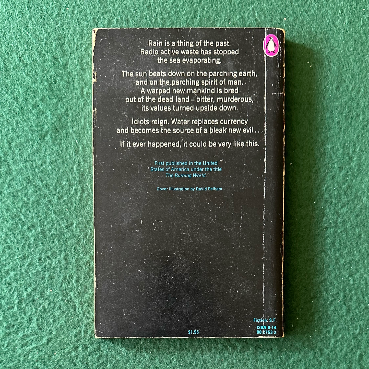 Vintage Sci-Fi Paperback: J G Ballard - The Drought