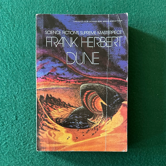 Vintage Sci-Fi Paperback: Frank Herbert - Dune