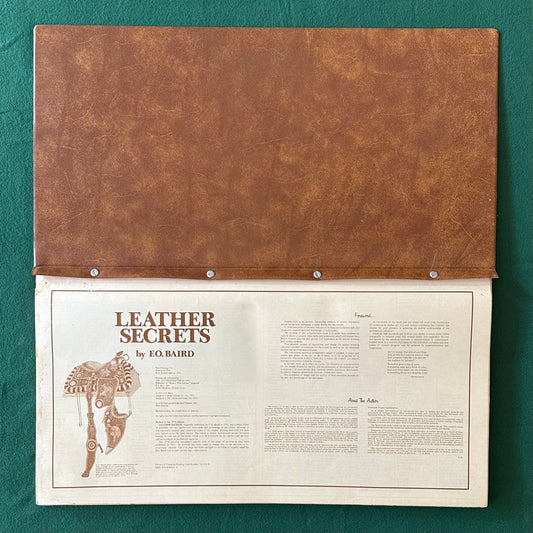 Vintage Non-Fiction Hardback: F O Baird - Leather Secrets