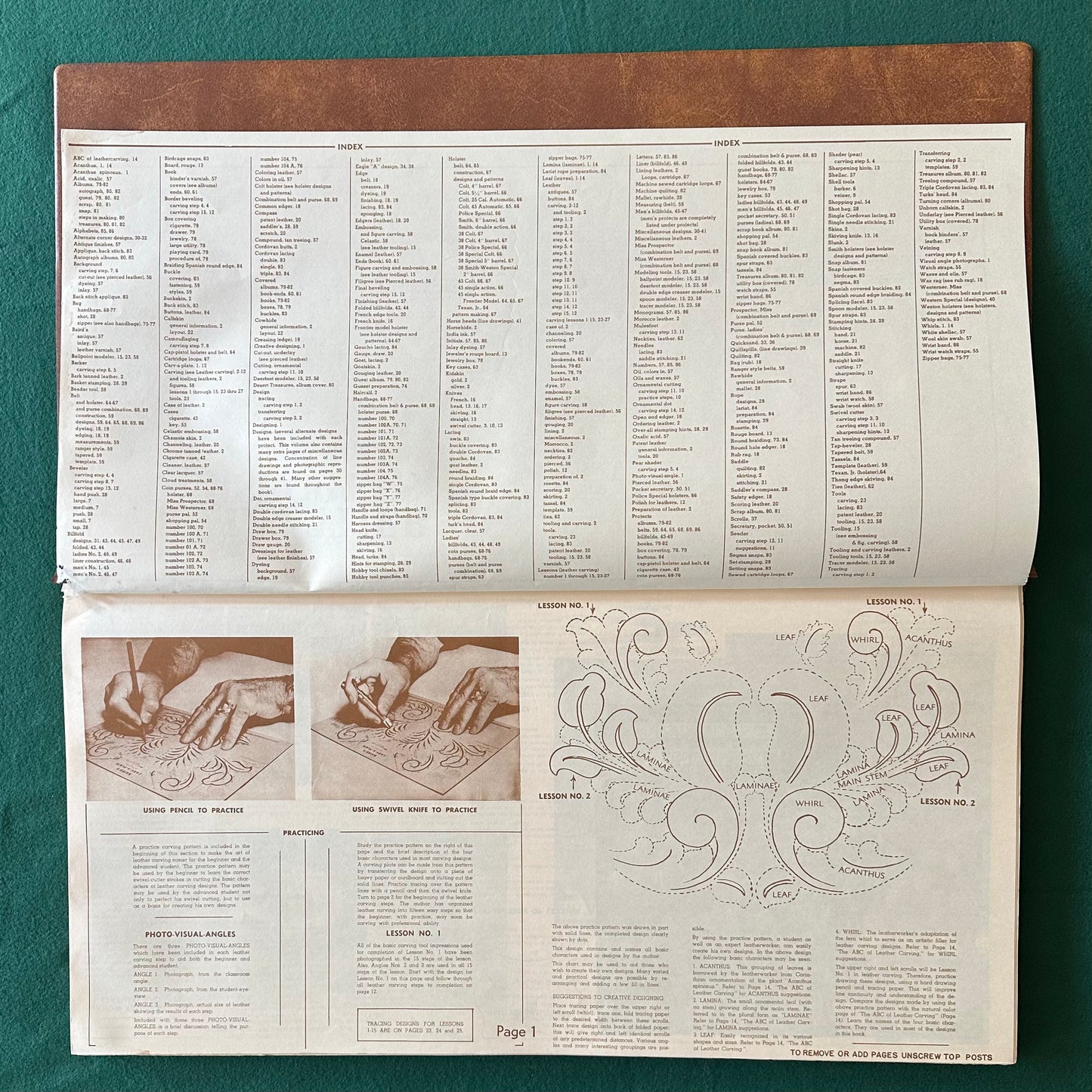 Vintage Non-Fiction Hardback: F O Baird - Leather Secrets