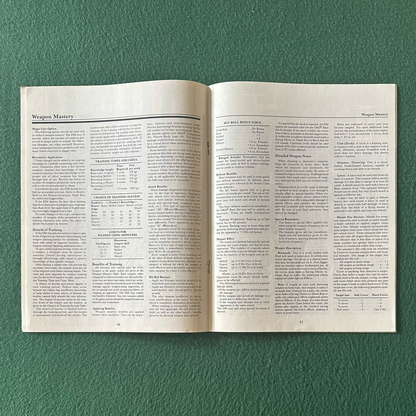 Vintage Dungeons & Dragons Accessory: Master Players' and DM's Books FIRST PRINTS NO BOX
