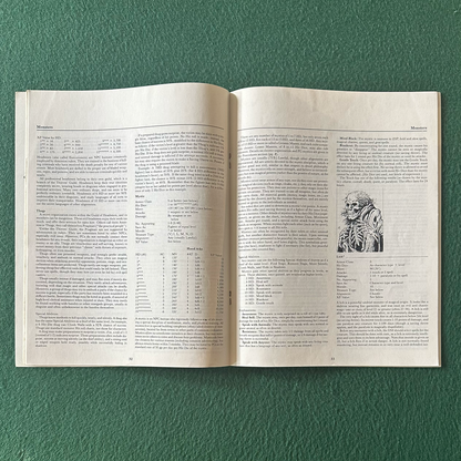Vintage Dungeons & Dragons Accessory: Master Players' and DM's Books FIRST PRINTS NO BOX
