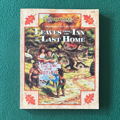 Dungeons & Dragons Source Book: Dragonlance: Leaves from the Inn of the Last Home SECOND PRINTING