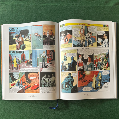 Large-Format Graphic Hardback: Alex Raymond - Flash Gordon and Jungle Jim 1942-1944 FIRST PRINT