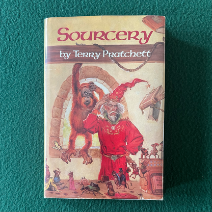 Vintage Fantasy Hardback: Terry Pratchett - Sourcery BCE